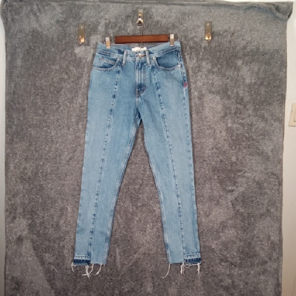 BDG Dad Slim Tapered Fit Womens Jeans Streatwear Mid Rise Size 28